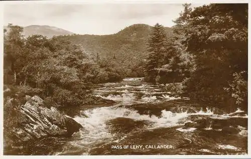 PC72634 Pass of Leny. Callander. Valentinstag. RP