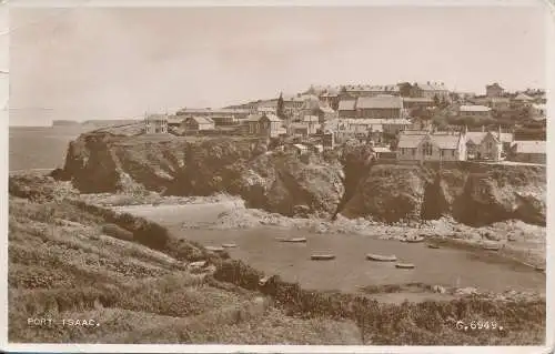 PC73080 Port Isaac. Valentinstag. Nr. G.6949. RP. 1952