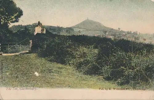 PC73061 The Tor. Glastonbury. R. Wilkinson. 1913