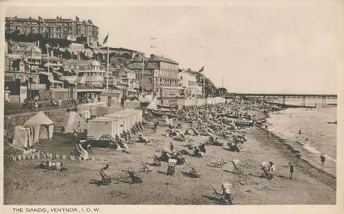 PC72966 The Sands. Ventnor. I.O.W. 1953