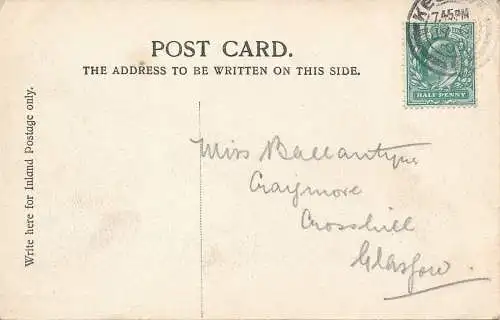 PC72251 Keswick und Derwentwater. Valentinstag. 1903