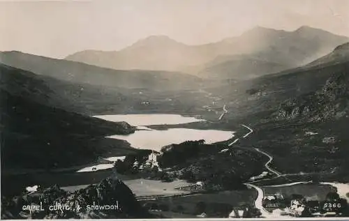 PC72401 Capel Curig und Snowdon. Nr. 5366