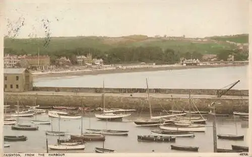 PC72342 Paignton aus dem Hafen. Photochrom. Nr. 48706. 1927