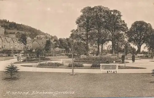 PC72947 Minehead. Blenheim Gardens. Frith. Nr. 78544