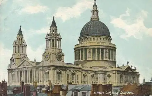 PC73596 St. Pauls Kathedrale. London. Gordon Smith