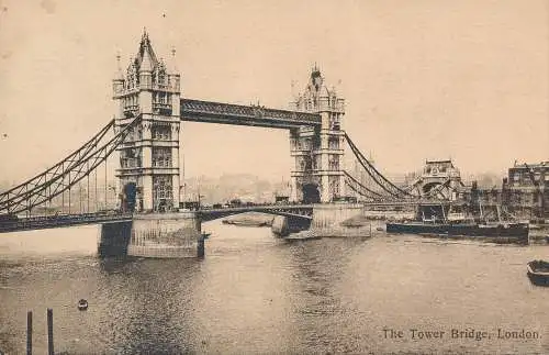 PC73522 Die Turmbrücke. London. Selfridge. 1911