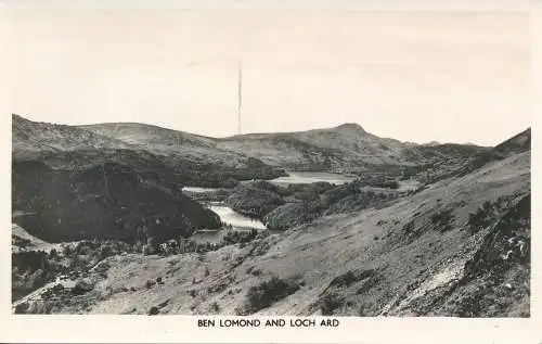 PC73017 Ben Lomond und Loch Ard. G.C. Buchanan. 1966