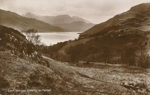 PC73008 Loch Lomond. Sieht aus wie Tarbet. RP. 1929