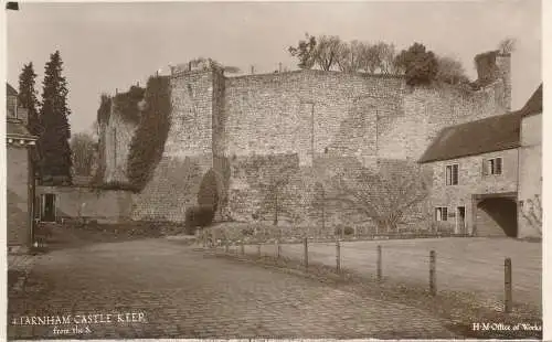 PC73552 Farnham Castle Keep. Aus dem S. Bauministerium