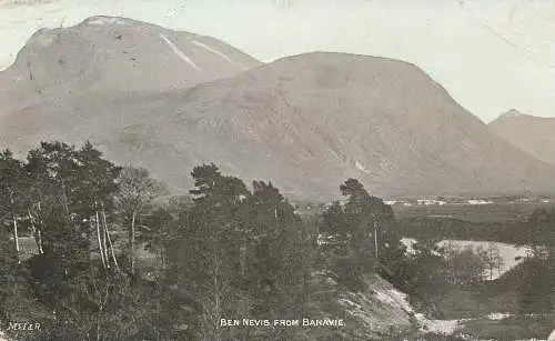 PC73053 Ben Nevis von Banavie. 1905