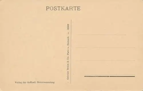 PC73606 Hans Holbein d.Ae. Alter Moench mit Kapuze. Braun