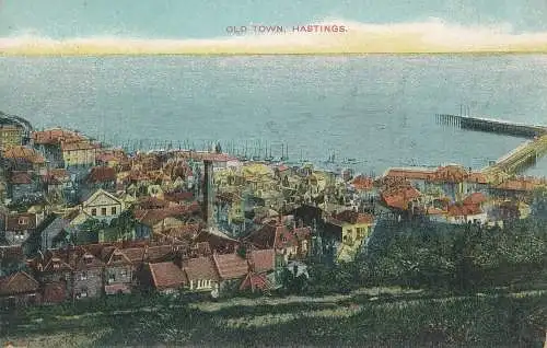 PC72114 Altstadt. Hastings. 1914