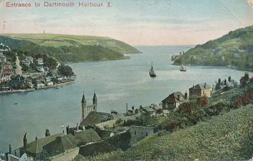 PC73558 Eingang zum Hafen von Dartmouth II. 1907