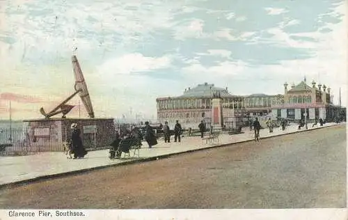 PC74066 Clarence Pier. Südsee. 1907