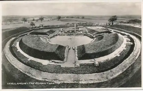 PC73447 Verulamium. Das römische Theater. RP