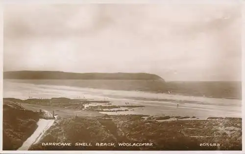 PC72650 Barricane Shell Beach. Woolacombe. Valentinstag. Nr. 205682. RP