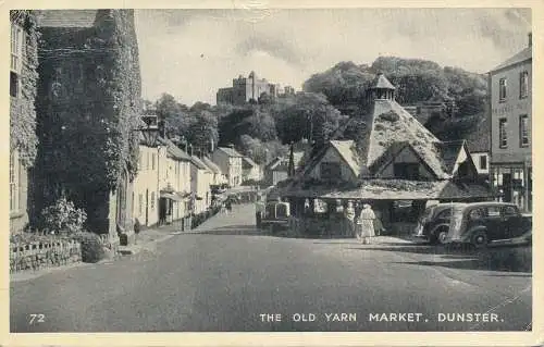 PC73970 Der alte Garnmarkt. Dunster. 1958