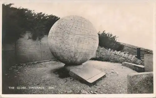 PC74053 The Globe. Schwanage. Hill und Churchill. RP. 1933