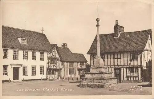 PC73960 Lavenham. Marktplatz. Frith