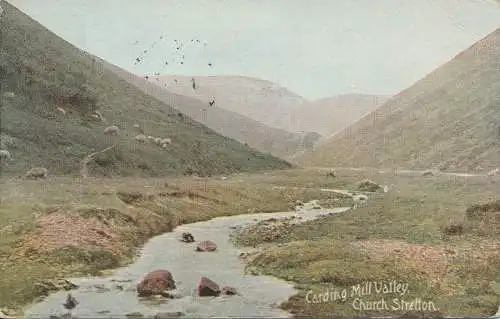 PC74211 Carding Mill Valley. Church Stretton. 1921