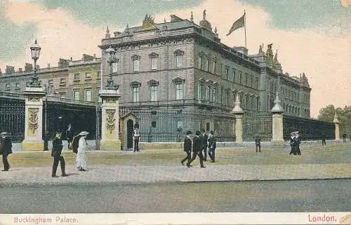 PC73716 Buckingham Palace. London. 1906