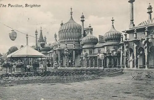 PC74216 Der Pavillon. Brighton. 1914