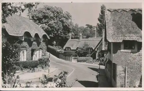 PC74197 Das alte Dorf. Shanklin. I.W. Nigh. RP. 1953