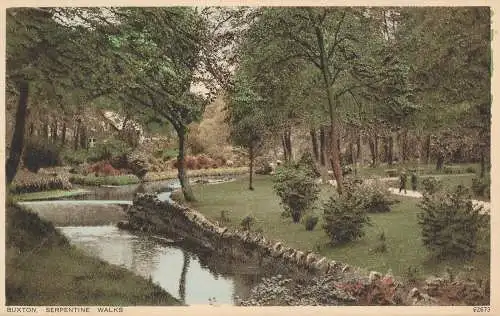 PC74187 Buxton. Serpentinenspaziergänge. Photochrom. Nr. 62673