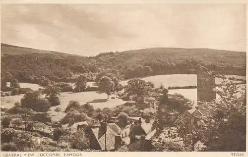 PC74241 Allgemeine Ansicht. Luccombe. Exmoor. Sweetman. Solograph. Nr. 953254