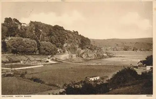 PC73450 Salcombe. North Sands. Photochrom. Nr. 78966