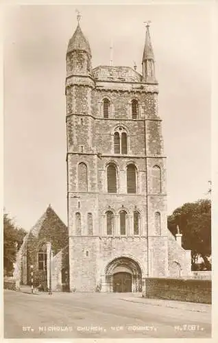 PC73655 Nikolauskirche. Neu Romney. Valentinstag. RP. 1965