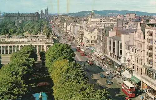 PC73738 Princes Street vom Scott Monument. Edinburgh. Nr. PT37087