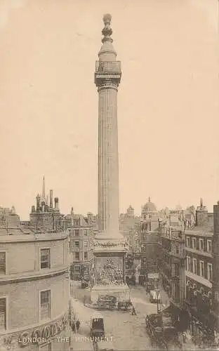 PC73818 London. Das Denkmal. C.F. Castles Lesco Serie