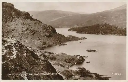 PC73763 Loch Katrine in den Trossachs. Valentinstag. RP. 1938