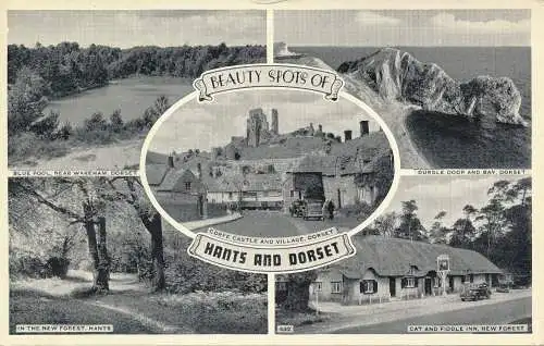 PC74233 Schönheitsflecken von Hosen und Dorset. Multi-View. 1957