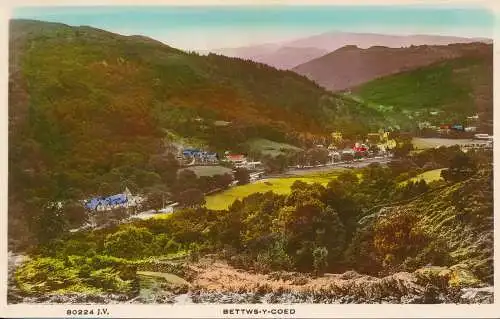 PC74179 Bettws Y Coed. Valentinstag. RP