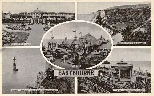 PC74592 Eastbourne. Multi-View. 1950