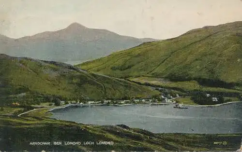 PC74249 Aufwerfen. Ben Lomond. Loch Lomond. Valentinstag. Farbton