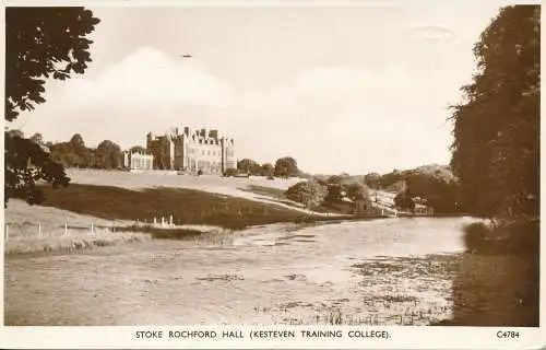 PC74328 Stoke Rochford Hall. Kesteven Training College. Photochrom. 1957