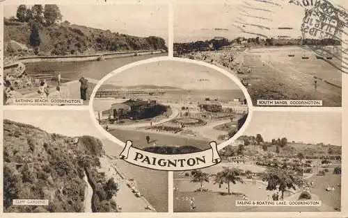 PC74378 Paignton. Multi-View. Harvey Barton. 1952