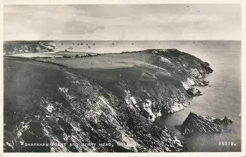 PC74584 Sharkham Point und Berry Head. Brixham. Valentinstag. Nr. 86519. RP