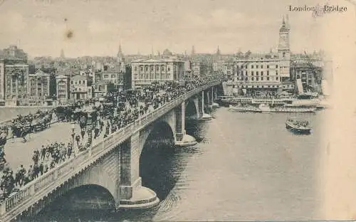 PC74414 London Bridge. 1906