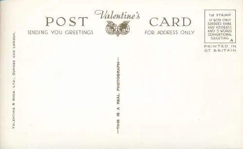 PC74467 Hartree Hotel. Biggar. Valentinstag. Nr. B.605. RP