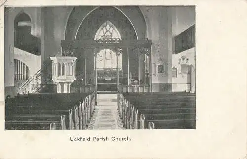 PC74837 Uckfield Pfarrkirche