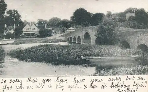 PC74634 Sonning Bridge. Frith. Nr. 46812. 1903