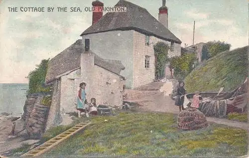 PC74858 Das Ferienhaus am Meer. Old Paignton. H.M. Paignton