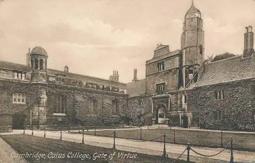 PC74350 Cambridge. Caius College. Tor der Tugend. Frith. Nr. 60817