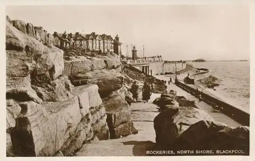 PC75018 Steinwaren. North Shore. Blackpool. RP. 1926