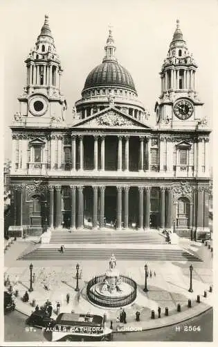 PC74665 St. Pauls Kathedrale. London. Valentinstag. RP