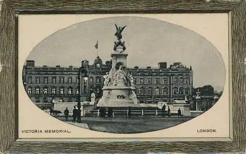 PC75029 Victoria Memorial. London. E.L. Nr. 91